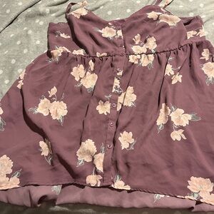 Torrid high low tank blouse